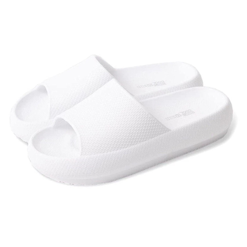 32 Degrees Cloud Slides Slip On Waterproof Pillow Like White Sizes XS Small XL